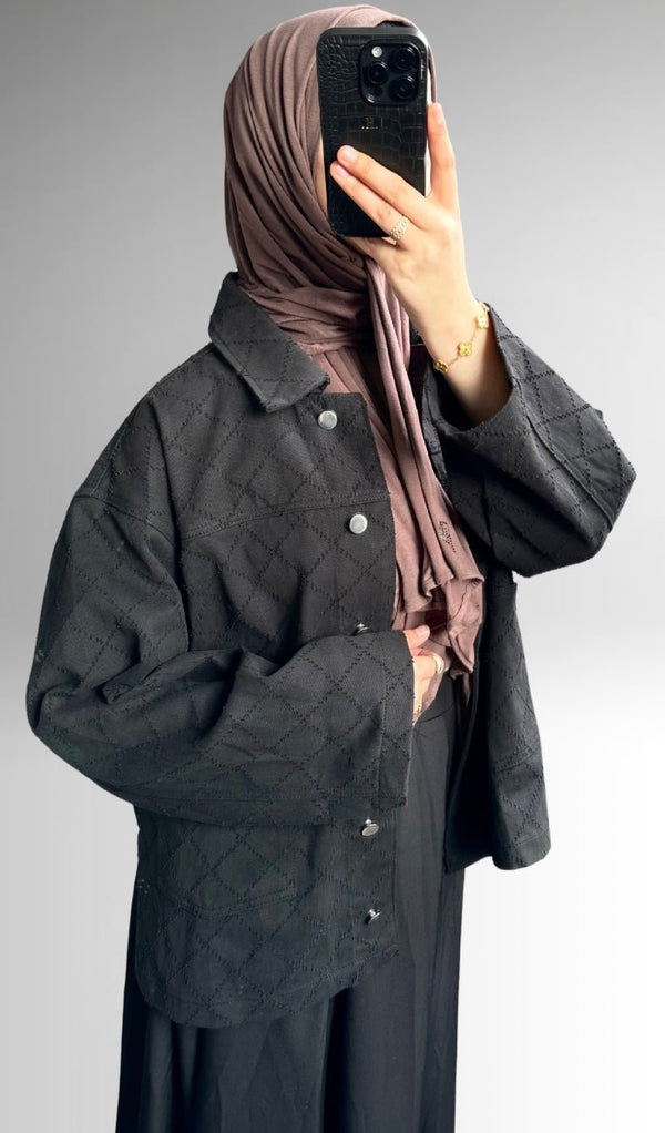 Denim jacket zwart